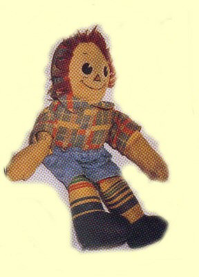 Raggedy Ann and Andy Dolls