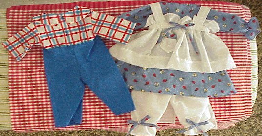 Available Outfit #352e Raggedy Andy Outfit