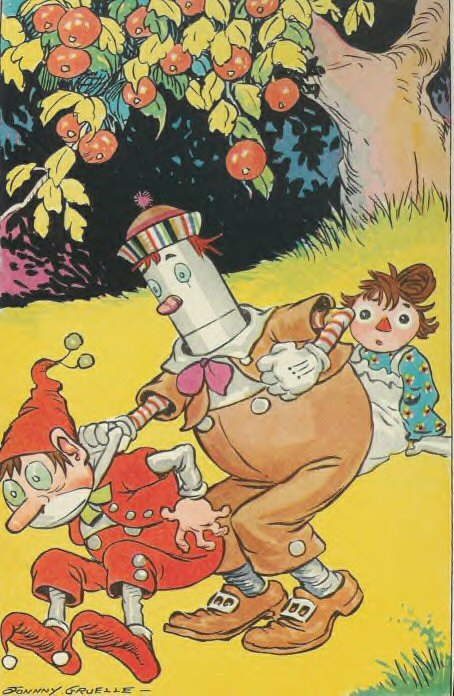 Raggedy Ann and Andy in CookieLand